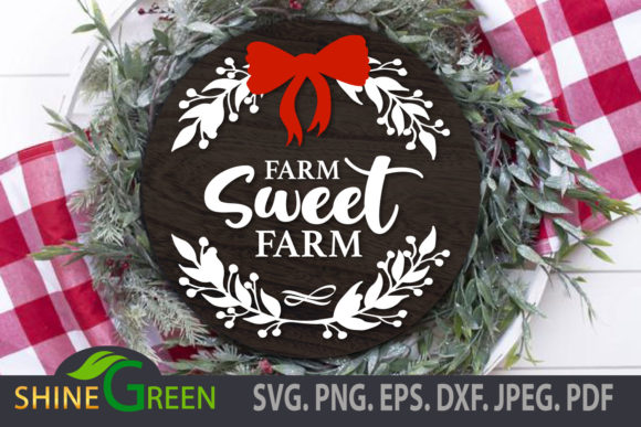 Christmas SVG Farm Sweet Farm Floral Design Guide