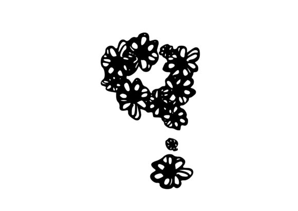 Designing with the Mono Letter ‘9’ Floral Flower Number: A Guide to Botanical Typography