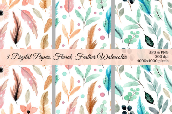 Evaluating Seamless Pattern Floral Watercolor 22 for Digital Design Projects
