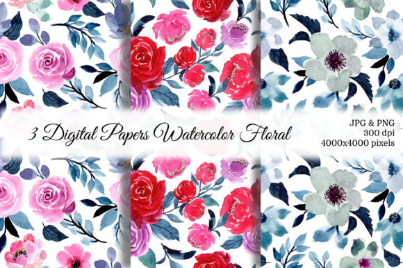 Evaluating Seamless Pattern Floral Watercolor 30 for Professional Design Projects