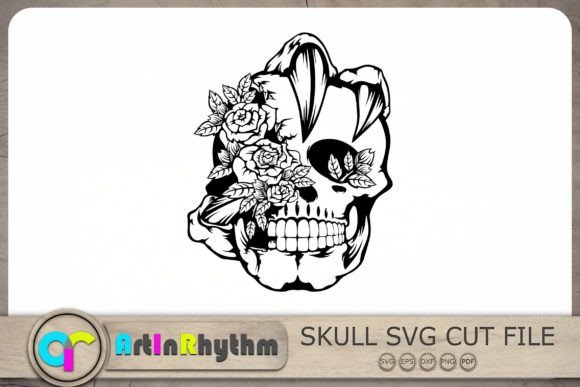Skull with Roses SVG Shirt Design-Floral: A Practical Guide to Digital Downloads