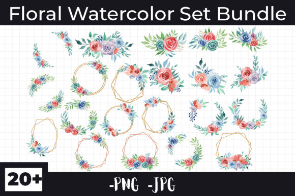 Strategic Application of the Watercolor Floral Bundle for Professional Design